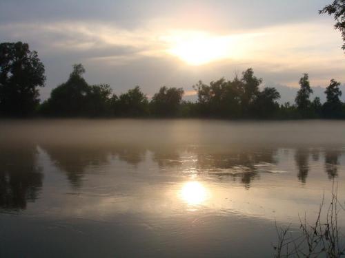 Raubfischangeln an der Sava